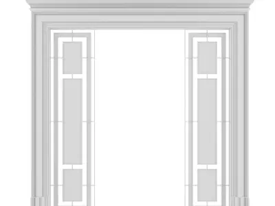 Door portal 3D model