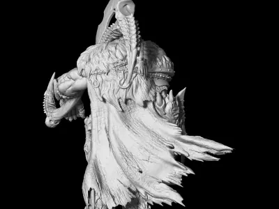 Donthrak world of warcraft dwarven demon 3D print model