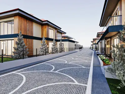 villa tasarimi 3D model