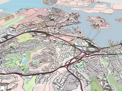 Pearl Harbor Oahu USA 3D model