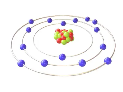 Phosphorus Chemical Element v1 003 Low-poly 3D model