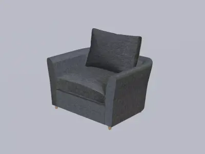 Small sofa 3D model