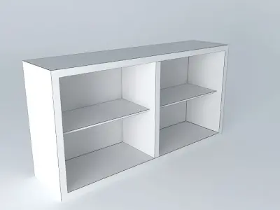 Shelf Cabinet DOORS HZ2FP 6 12 BRW Milano Oak 3D model