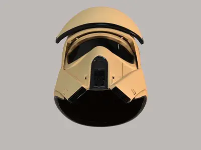 SHORETROOPER helmet STL file for 3d print 3D print model