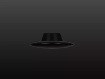 Mysterious UFO  3D model