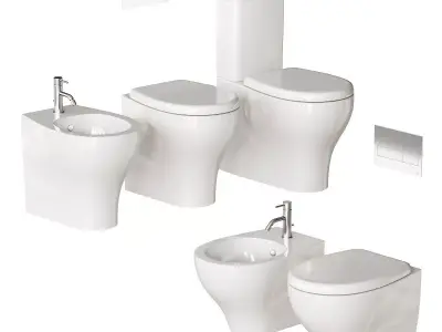 Galassia Eden WC Full Set 3D model