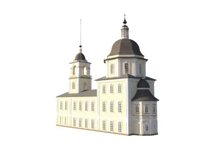 Russian Orthodox Church Reconstruction 3D model