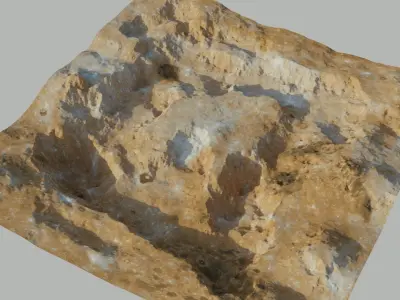 Planet Surface 3D model 3D model