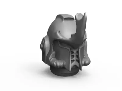 Space helmet Mk-9kbros trooper  3D print model