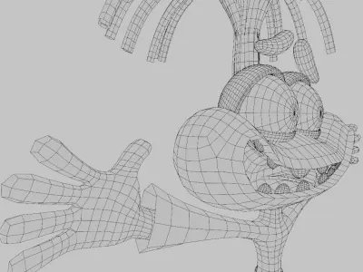 Inside Out 02 Anxiety Insideout Low-poly 3D model