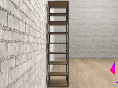 Floor shelf Free 3D model