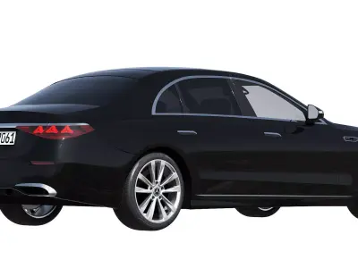 2027 Mercedes-Benz S 680 GUARD 4MATIC W223 3D model