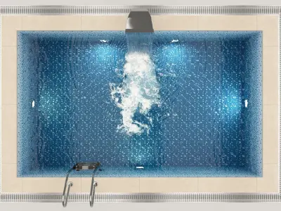 Swimming pool 1 3D model