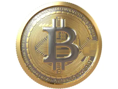 Bitcoin v7 007 3D model
