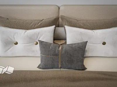 BED 01 FULL SETTINGVRAY SKETCHUP AND 3DSMAX FILE Free 3D model