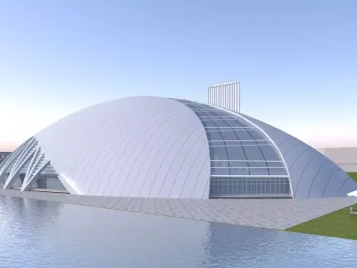 Building 07 3D model