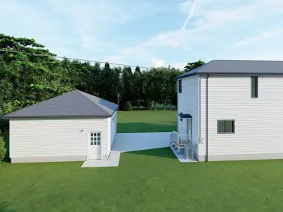 Contemporary City Urban Home 3D model