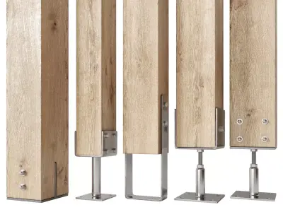 Support for pillars 3D model