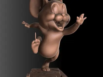 Jerry for 3D print STL 3D print model
