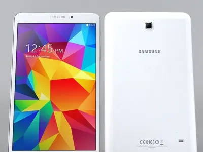 Samsung Galaxy Tab 4 8 0 white 3D model