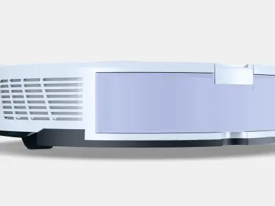 Roborock S8 white Low-poly 3D model