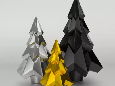 CHRISTMAS TREE - Print in Place 3D print model