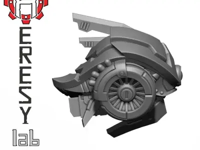 HL180 - Greater God Drone  3D print model