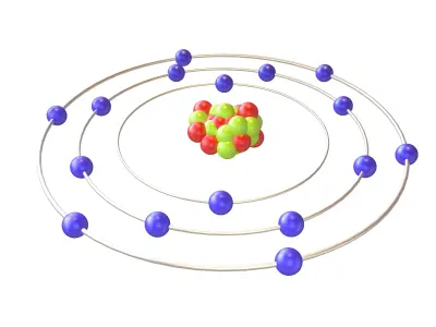 Sulfur Chemical Element v1 003 Low-poly 3D model