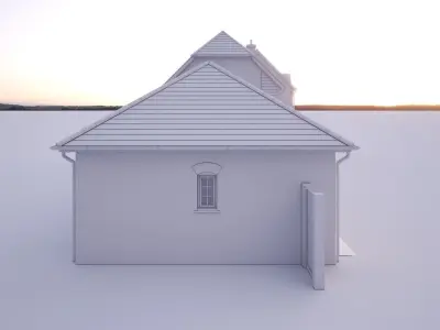 British House Bosc FOG A 3D model