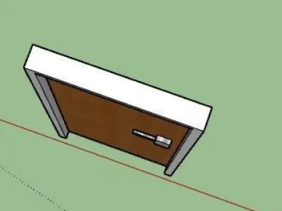dynamic door 3D model