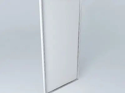 3d window with frame and glass very detail Free 3D model