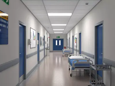 Hospital Hall V2 3D model