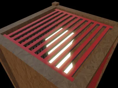 Architectural Lighting Box 010 3D model