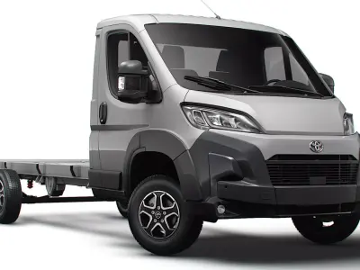 Toyota ProAce Max Chassis SingleCab L3 2026 3D model