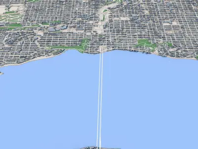 Seattle City Washington United States 3D model