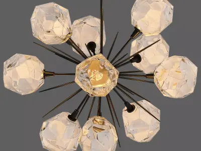 podvesnoy svetilnik hammerton studio gem gallery 3D model