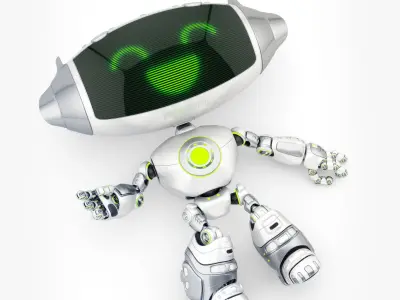 CUTE CAT BOT II 3D model