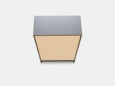 IDANAS Wardrobe Low-poly 3D model