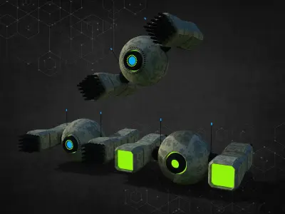 Soldier Drone Type 3 3D model