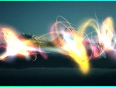 60 Light Leak Pack - PNG Texture