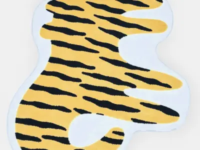 IDROTTSHALL Rug Low-poly 3D model