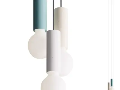 ILA TRIO Hanging lamp 3D model