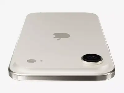 Apple iPhone Air Light Gold Low-poly 3D model