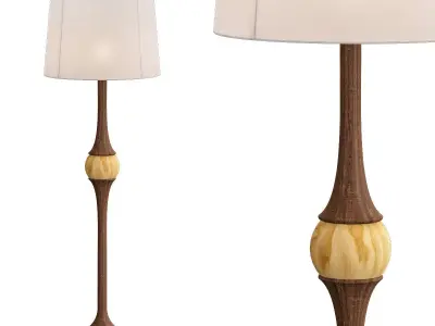 Elwood Floor Lamp Arteriors 3D model
