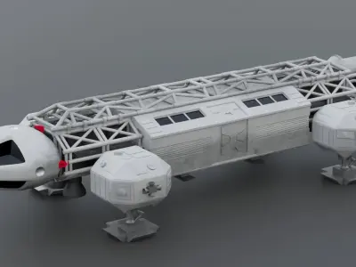 SPACE 1999 EAGLE 3D model purchase