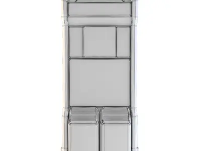 Space Station Screens 3D model