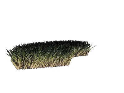GRASS PLANT GARDEN Free 3D print model