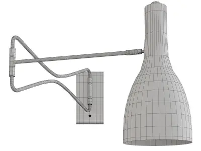 Jamie Young Lenz Swing Arm Wall Sconce Low-poly 3D model