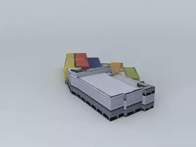 Ex square 3D model