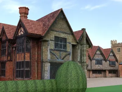 Dorney Court 3D model